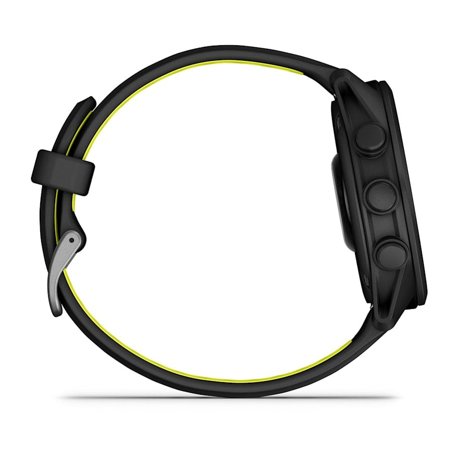 Garmin Forerunner 170 43MM Smartwatch - Schwarz & Amp Yellow | 49-GAR-010-03920-00