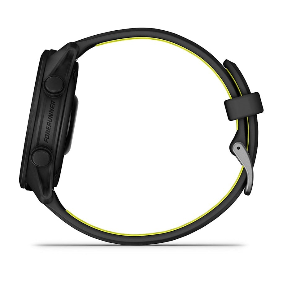 Garmin Forerunner 170 43MM Smartwatch - Schwarz & Amp Yellow | 49-GAR-010-03920-00
