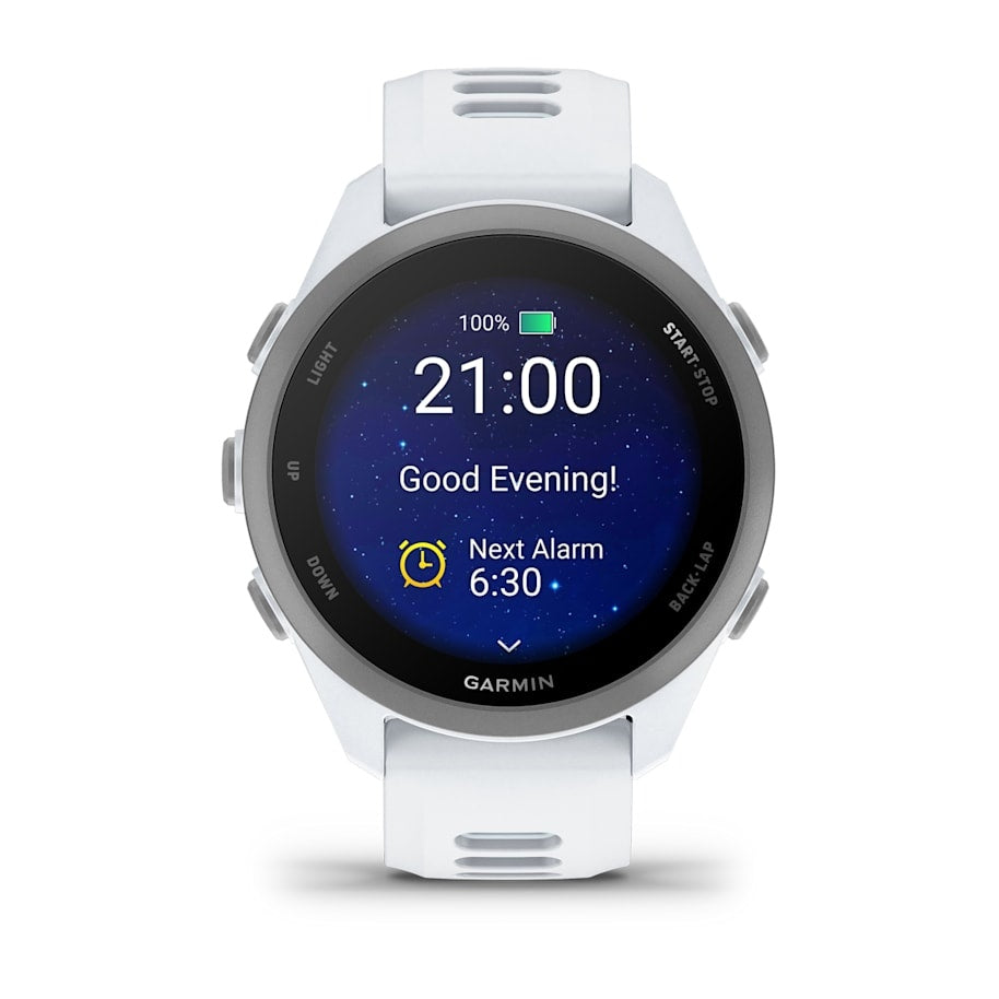 Garmin Forerunner 170 43MM Smartwatch - Whitestone & Cloud Blau | 49-GAR-010-03920-01