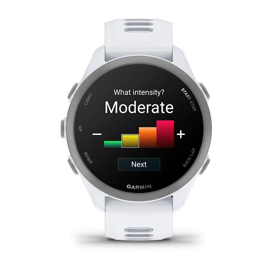 Garmin Forerunner 170 43MM Smartwatch - Whitestone & Cloud Blau | 49-GAR-010-03920-01