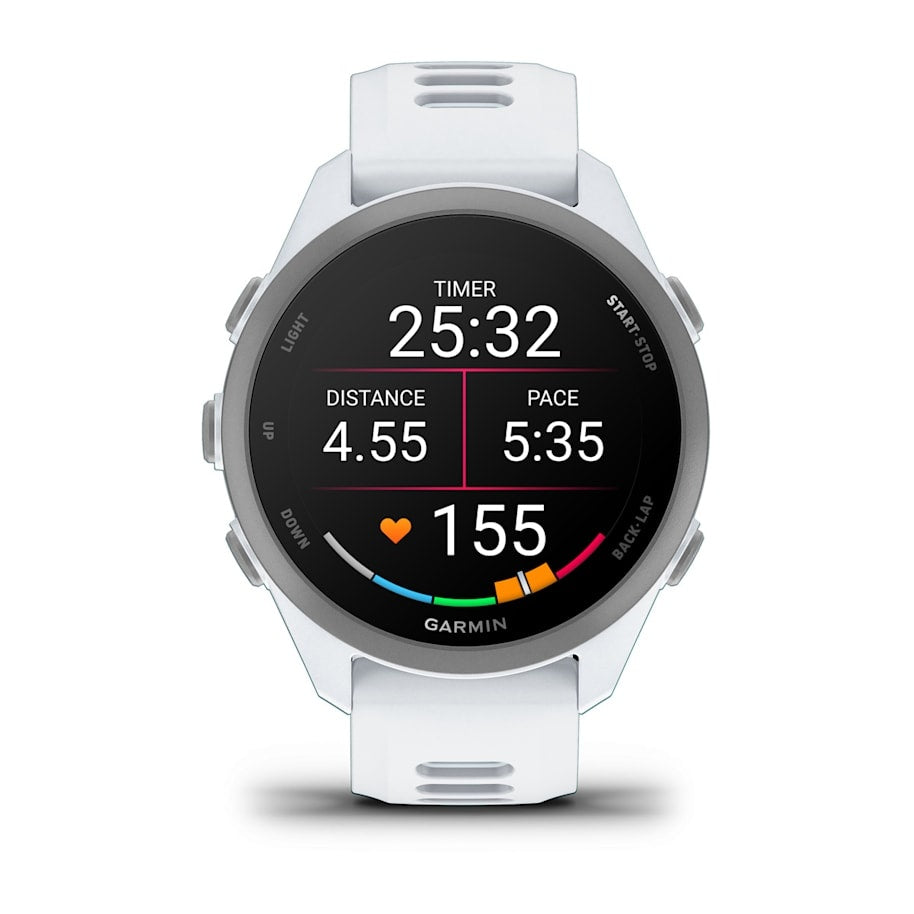 Garmin Forerunner 170 43MM Smartwatch - Whitestone & Cloud Blau | 49-GAR-010-03920-01