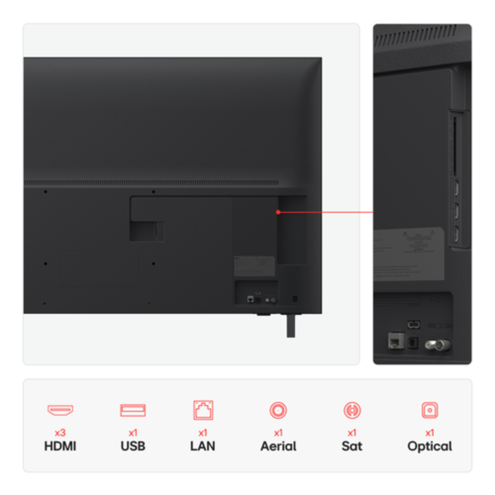 LG 55" 4K UHD Smart TV - Schwarz | 55UA75006LA.AEK