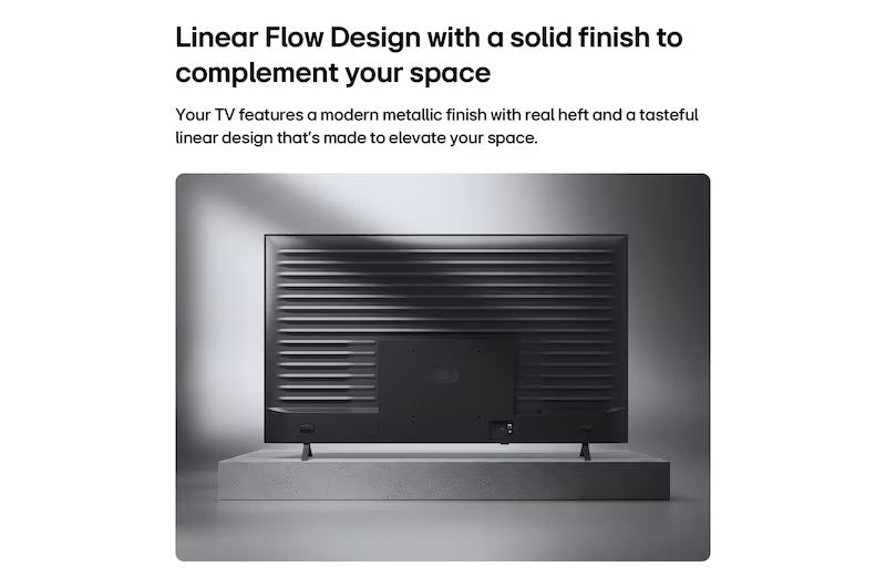 LG NU85 50" 4K Smart TV - Charcoal Schwarz | 50NU850B6LA.AEI