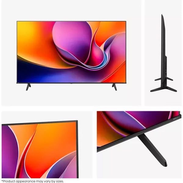 Hisense A6Q 50" 4K Smart TV - Schwarz | 50a61q