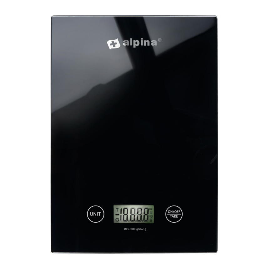 Alpina Digital Kitchen Scale - Black | 552460