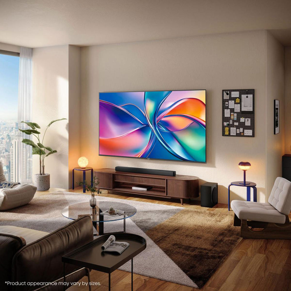 Hisense E7Q 55" 4K Smart TV - Schwarz | 55E71Q