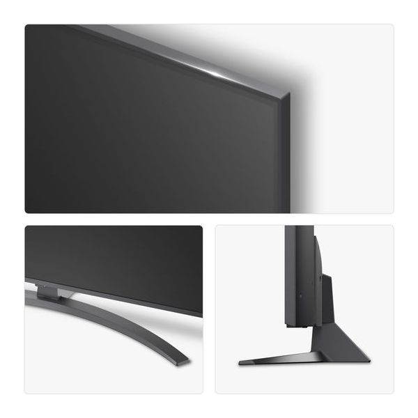 LG NANO81A NanoCell AI 55" 4K Smart TV - Charcoal Schwarz | 55NANO81A6A.AEK