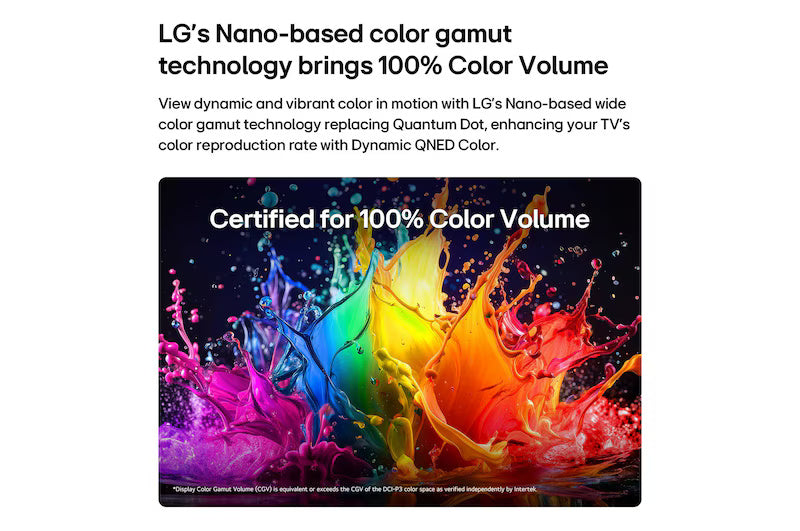 LG QNED7E 55" 4K Smart TV - Schwarz | 55QNED7EB3C.AEI