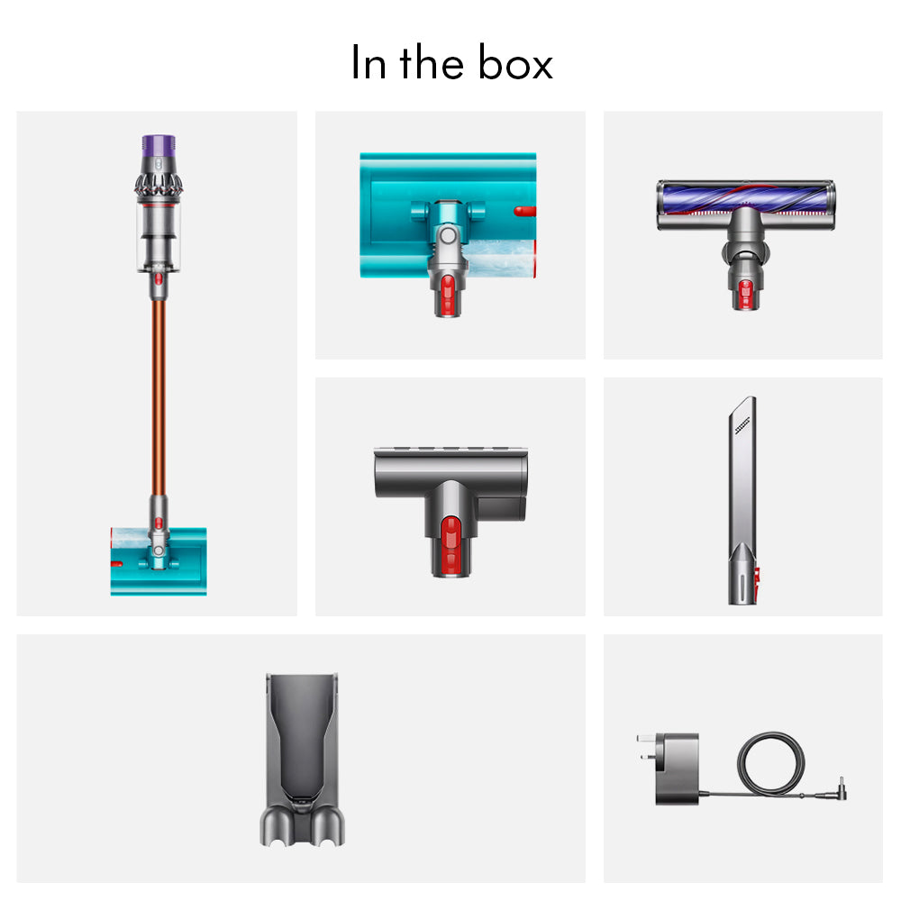 Dyson Cyclone V10 Submarine Wet und Dry Akkustaubsauger - Nickel & Copper | 594594-01