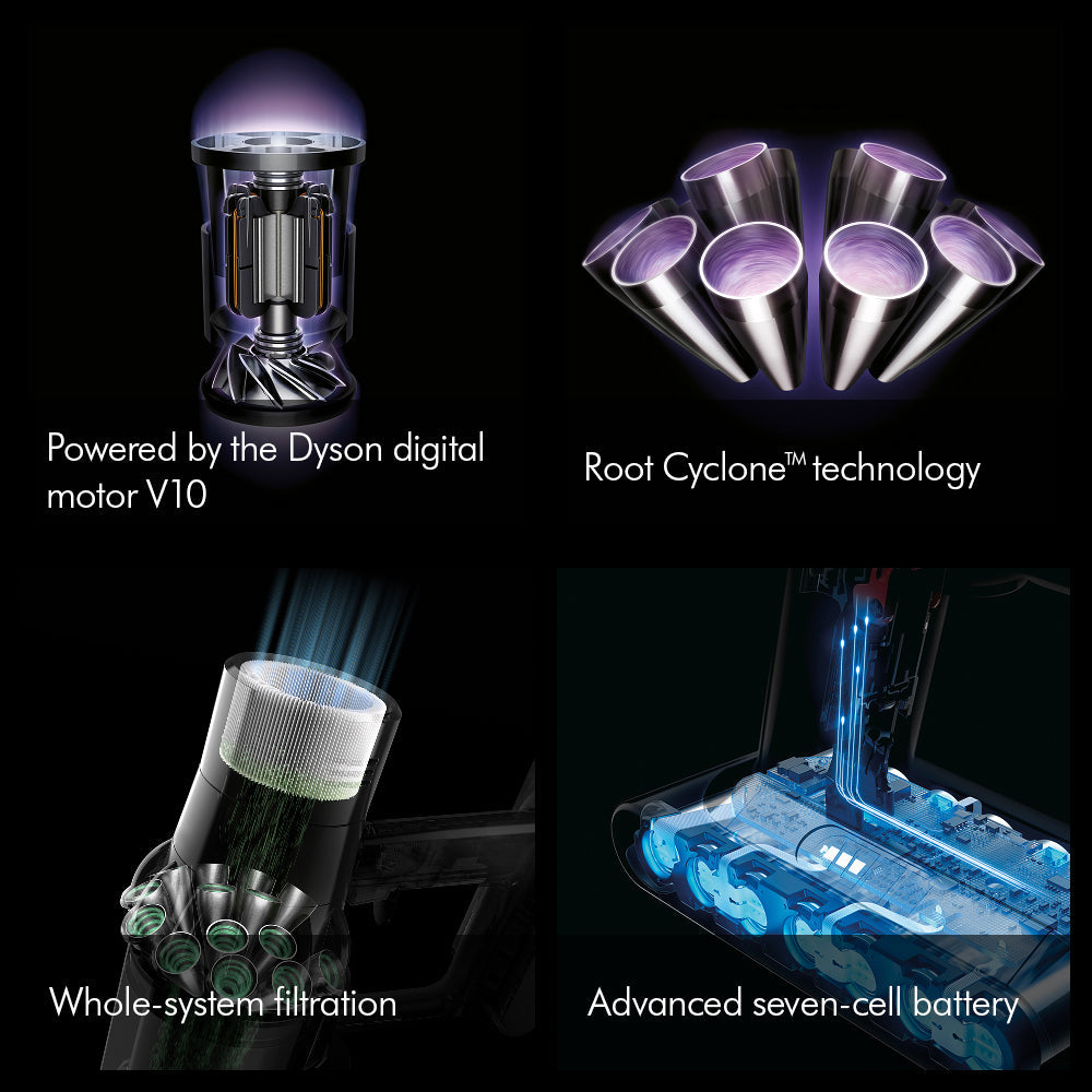 Dyson Cyclone V10 Submarine Wet und Dry Akkustaubsauger - Nickel & Copper | 594594-01