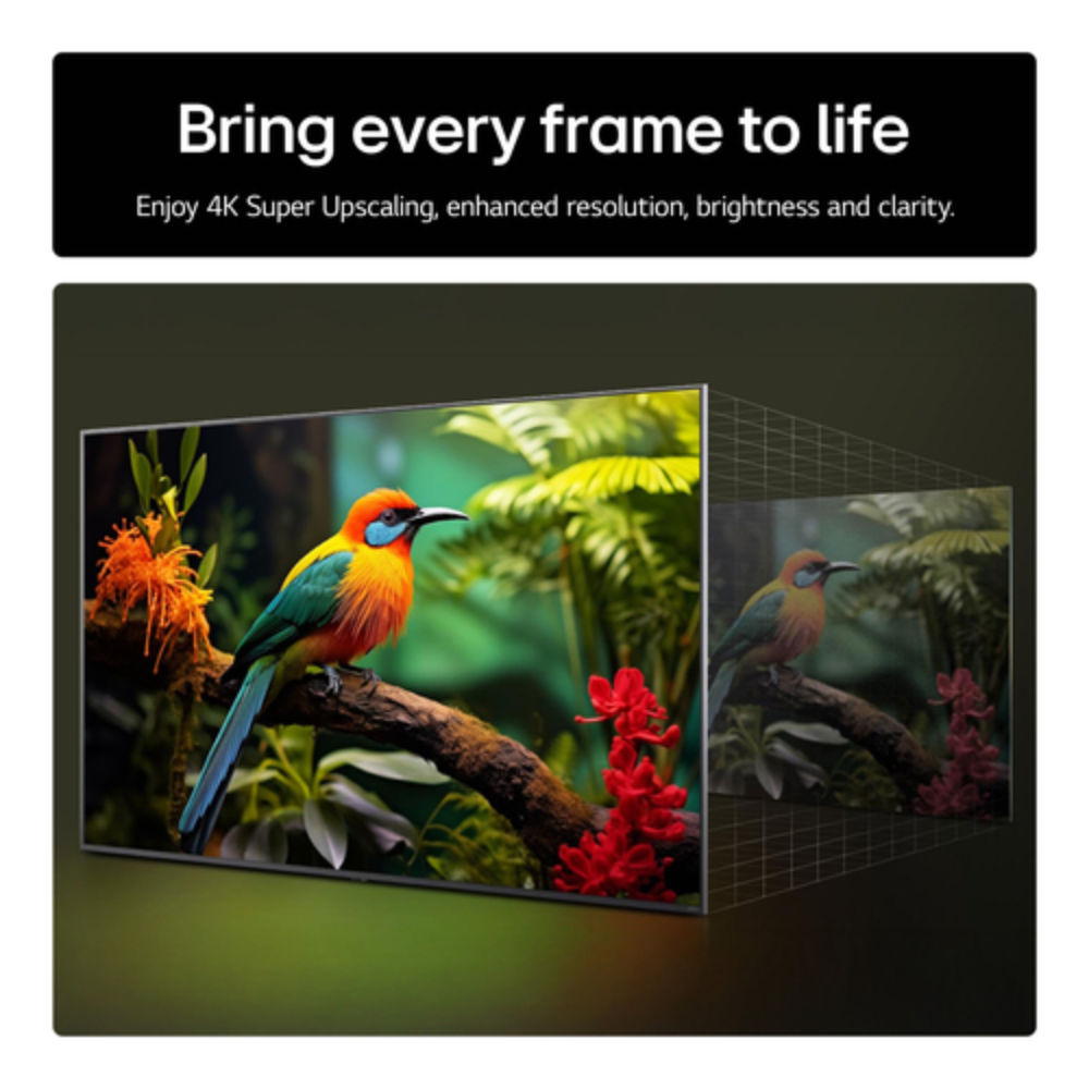 LG 55" 4K UHD Smart TV - Schwarz | 55UA75006LA.AEK