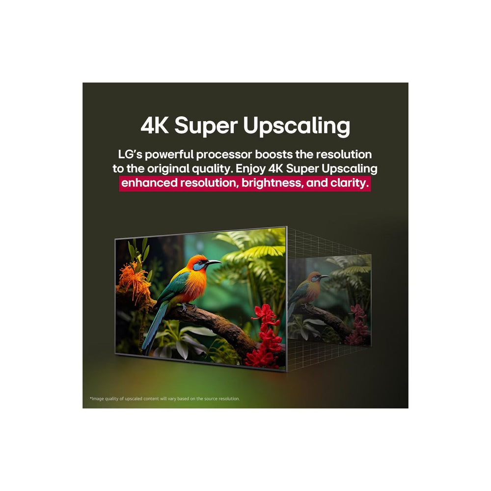 LG NanoCell AI NANO81 65" 4K Smart TV - Schwarz | 65NANO81A6A.AEK