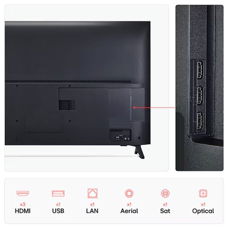 LG QNED70 65" 4K Smart TV - Schwarz | 65QNED70A6A.AEK