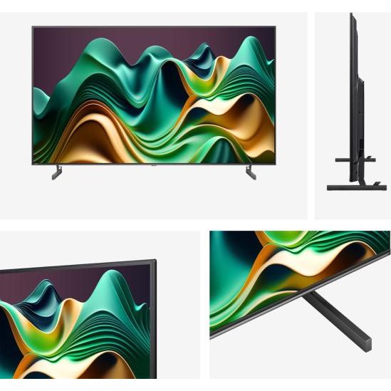 Hisense U6N 65" 4K Smart TV - Schwarz & Dark Grau | 65U61NQ