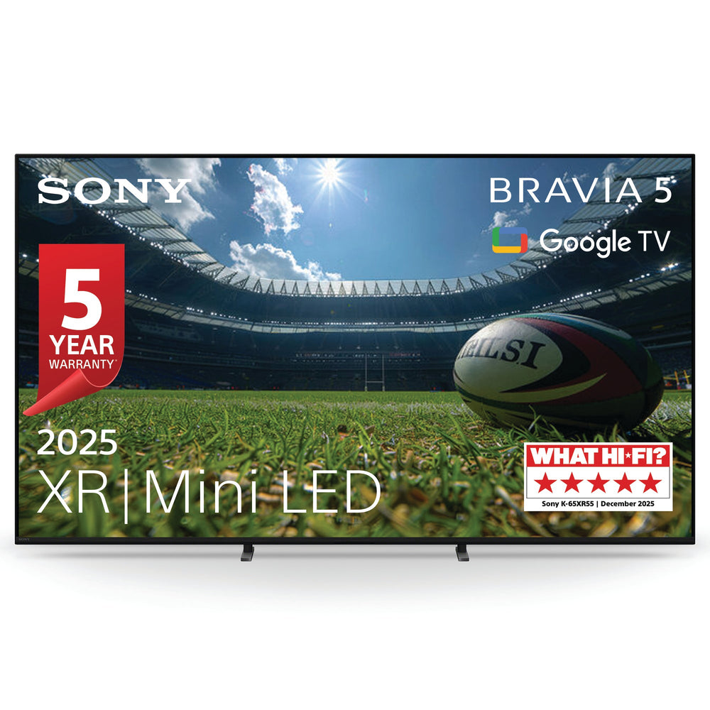 Sony Bravia 5 65" 4K Smart TV - Schwarz | K65XR55B.UKA