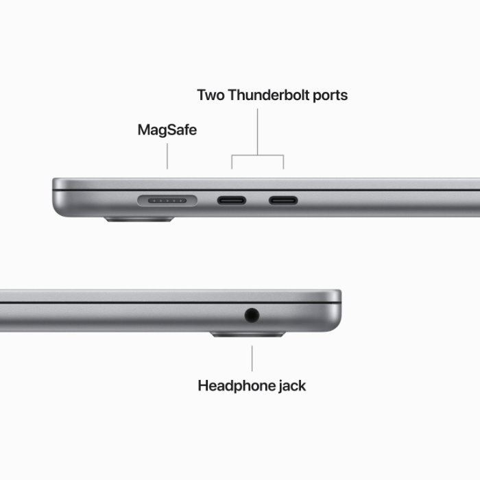Apple MacBook Air M2 15.3" 8GB/256GB Laptop - Space Grau | MQKP3B/A