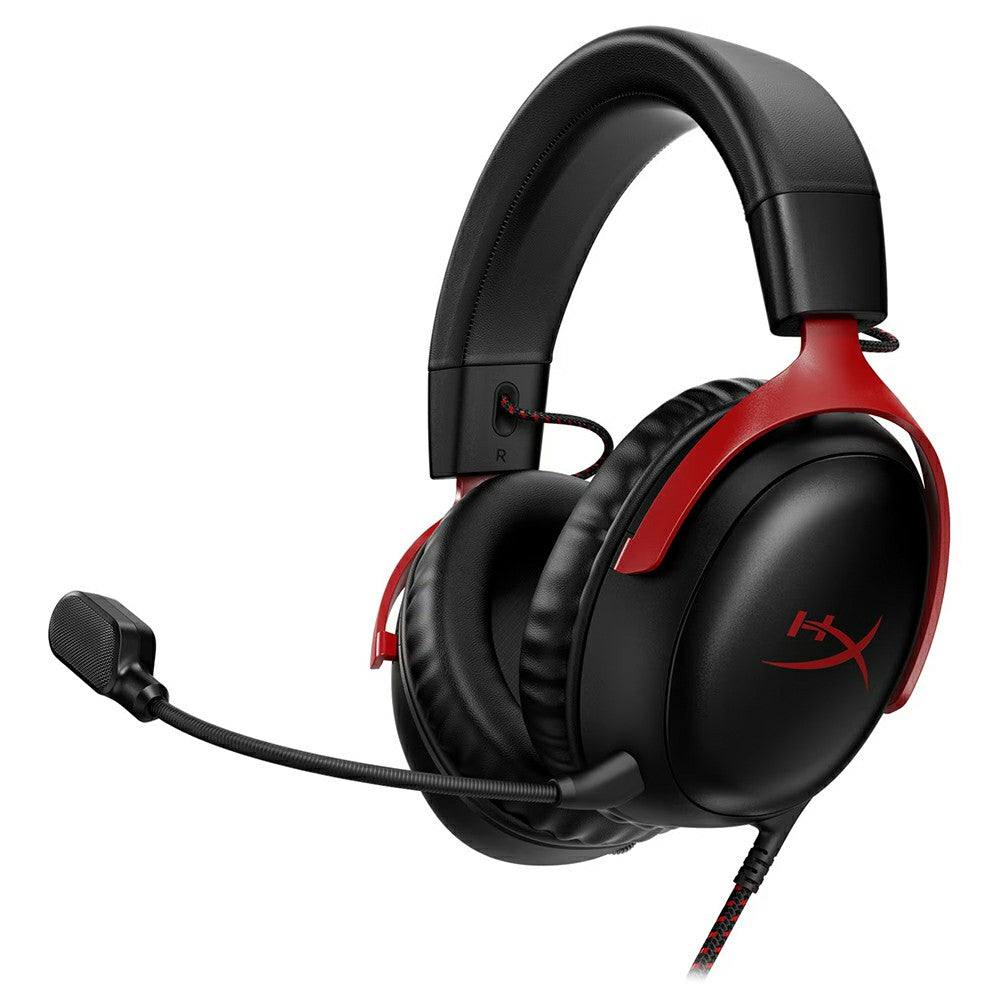 HyperX Cloud III Over-Ear Gaming-Headset - Schwarz & Rot | 727A9AA