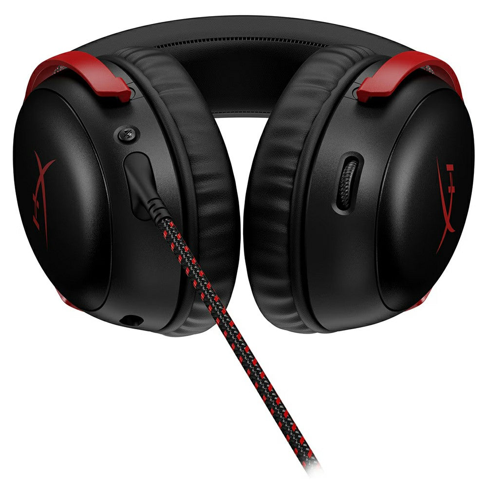 HyperX Cloud III Over-Ear Gaming-Headset - Schwarz & Rot | 727A9AA