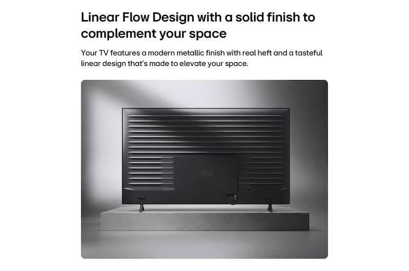 LG NU85 75" 4K Smart TV - Charcoal Schwarz | 75NU850B6LA.AEI