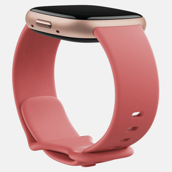 Fitbit Versa 4 Health & Fitness Smartwatch - Pink Sand & Copper Rose | 79-FB523RGRW