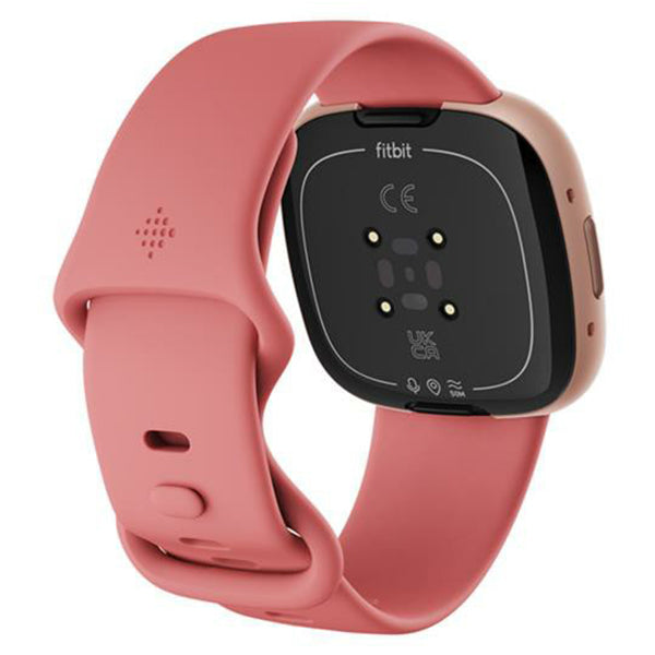 Fitbit Versa 4 Health & Fitness Smartwatch - Pink Sand & Copper Rose | 79-FB523RGRW