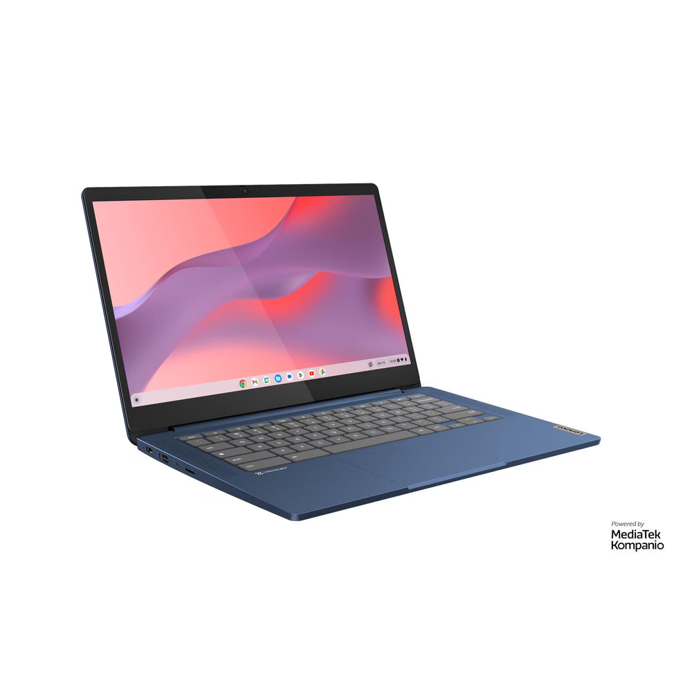 Lenovo IdeaPad Slim 3 MediaTek Kompanio 14" 4GB/128GB Chromebook - Abyss Blau | 82XJ000TUK