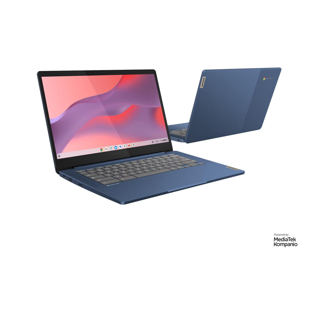 Lenovo IdeaPad Slim 3 MediaTek Kompanio 14" 4GB/128GB Chromebook - Abyss Blau | 82XJ000TUK