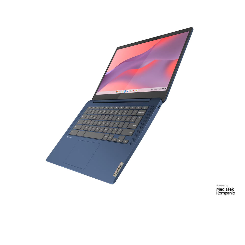 Lenovo IdeaPad Slim 3 MediaTek Kompanio 14" 4GB/128GB Chromebook - Abyss Blau | 82XJ000TUK