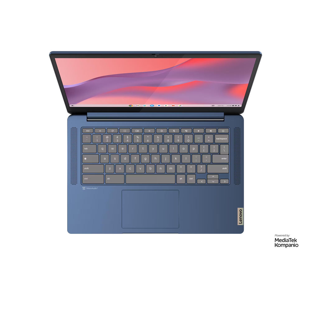 Lenovo IdeaPad Slim 3 MediaTek Kompanio 14" 4GB/128GB Chromebook - Abyss Blau | 82XJ000TUK