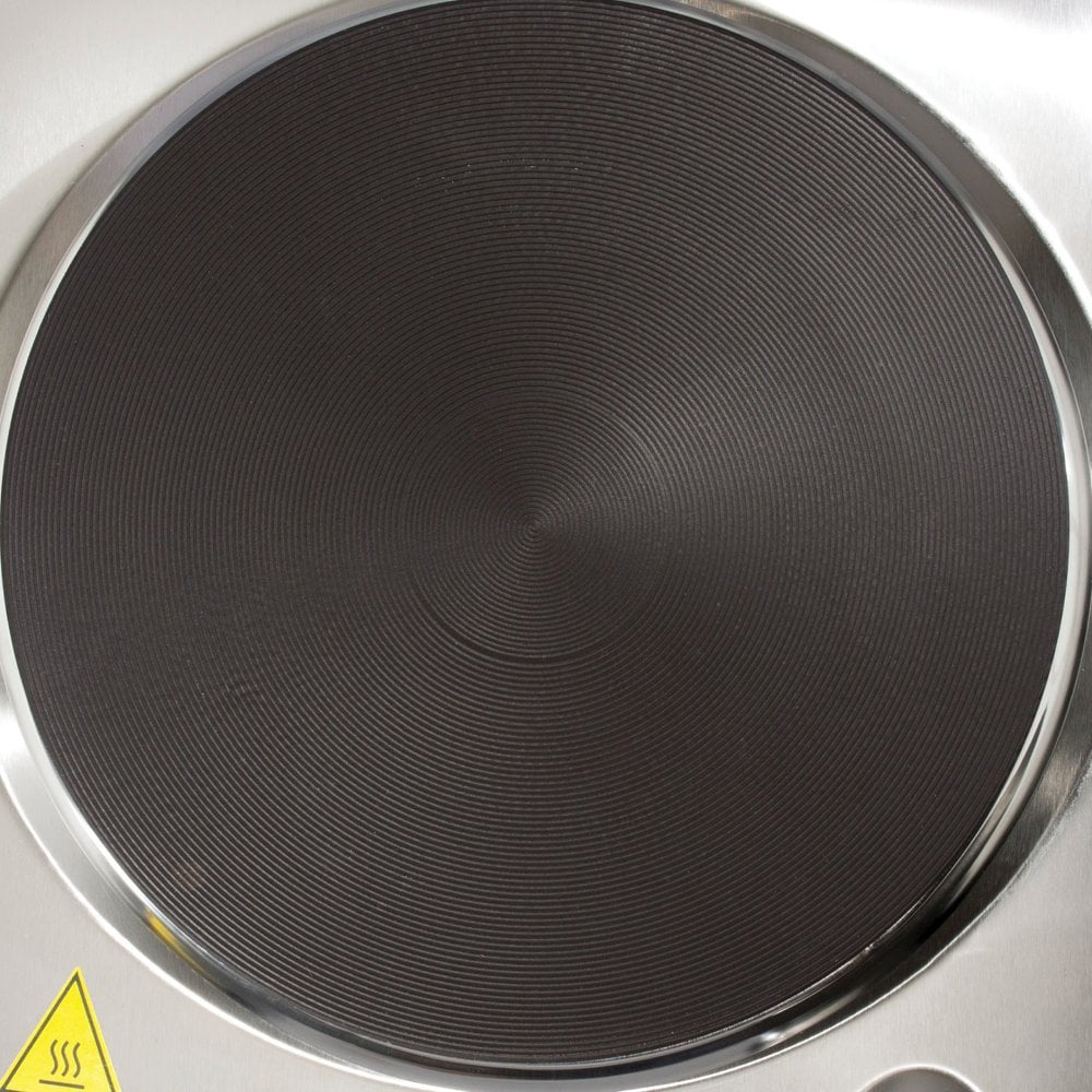 Daewoo Single 1500W Hot Plate Kochfeld - Edelstahl | 874976