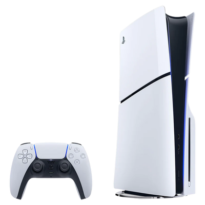 Sony PlayStation 5 Disc Drive Spielkonsole - Weiß & Schwarz | 9021230
