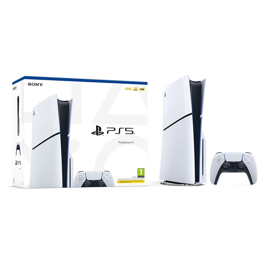 Sony PlayStation 5 Disc Drive Spielkonsole - Weiß & Schwarz | 9021230