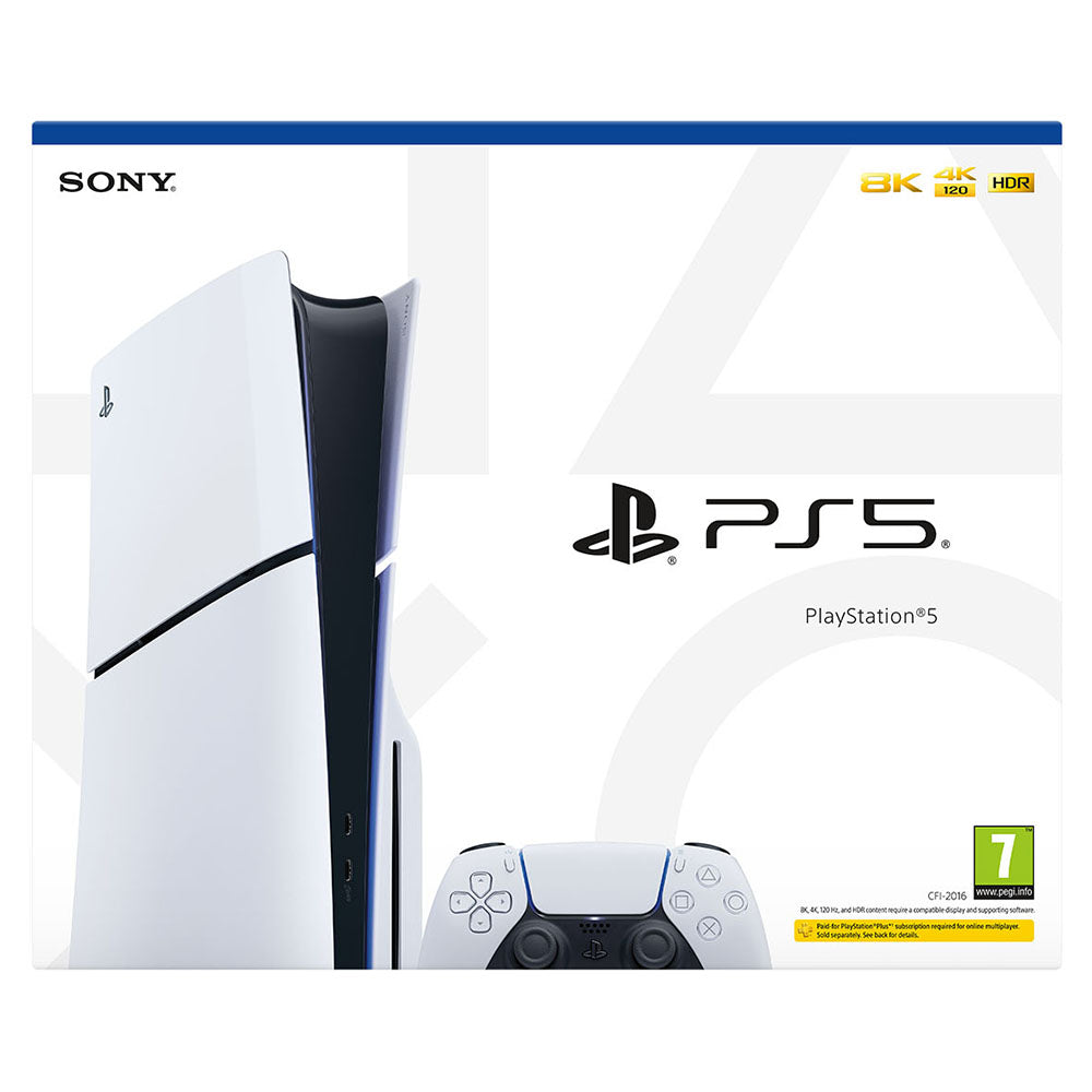 Sony PlayStation 5 Disc Drive Spielkonsole - Weiß & Schwarz | 9021230