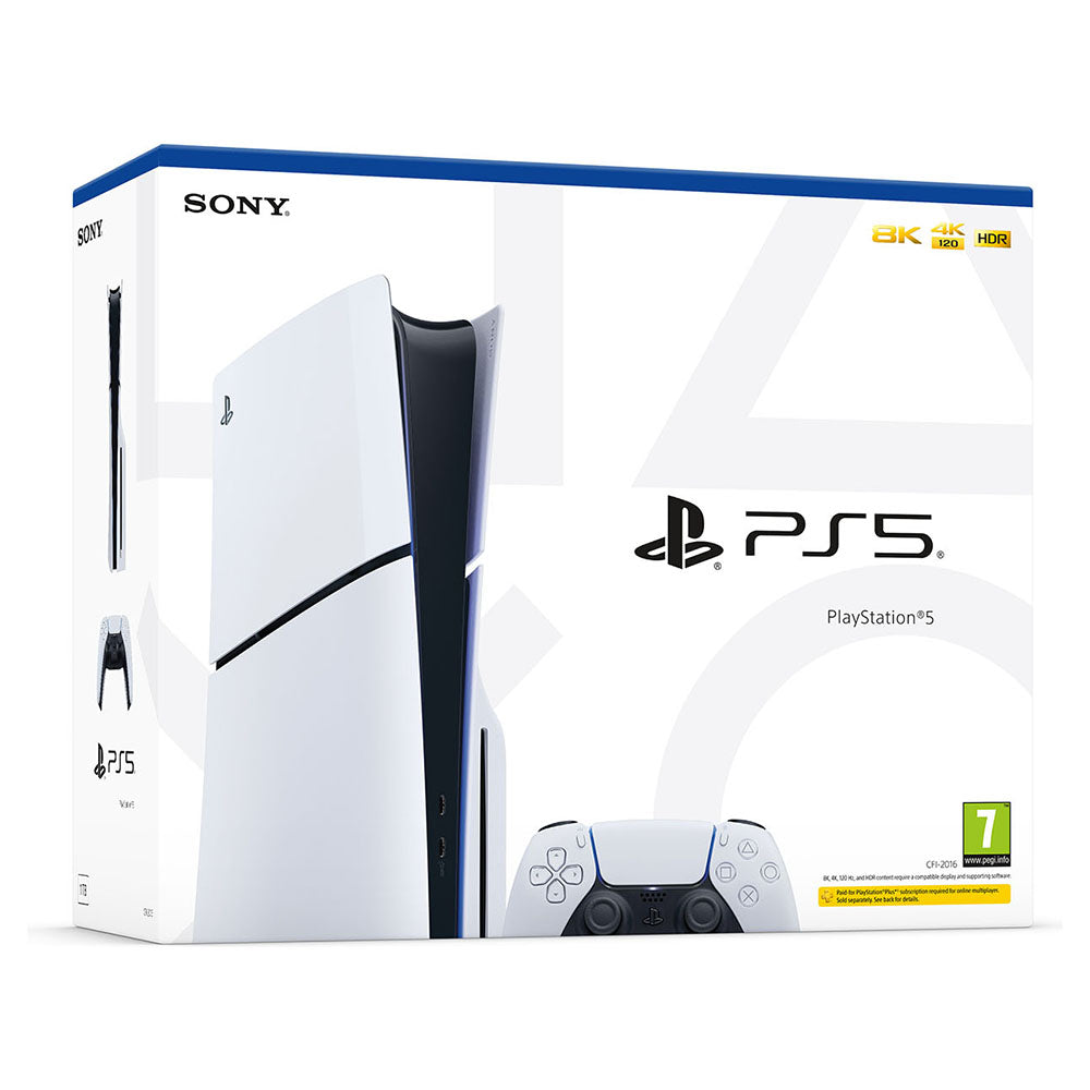 Sony PlayStation 5 Disc Drive Spielkonsole - Weiß & Schwarz | 9021230
