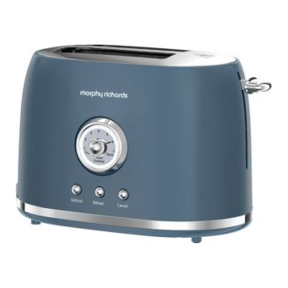 Morphy Richards Boutique 850W 2 Slice Toaster - Thunder Blau | 980602