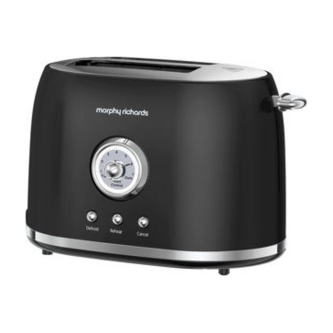 Morphy Richards Boutique 850W 2 Slice Toaster - Graphit | 980603
