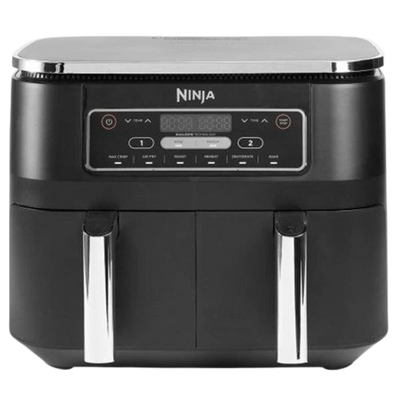 Ninja 7.6L 2400W Dual Zone Heißluftfritteuse - Grau | AF300UK