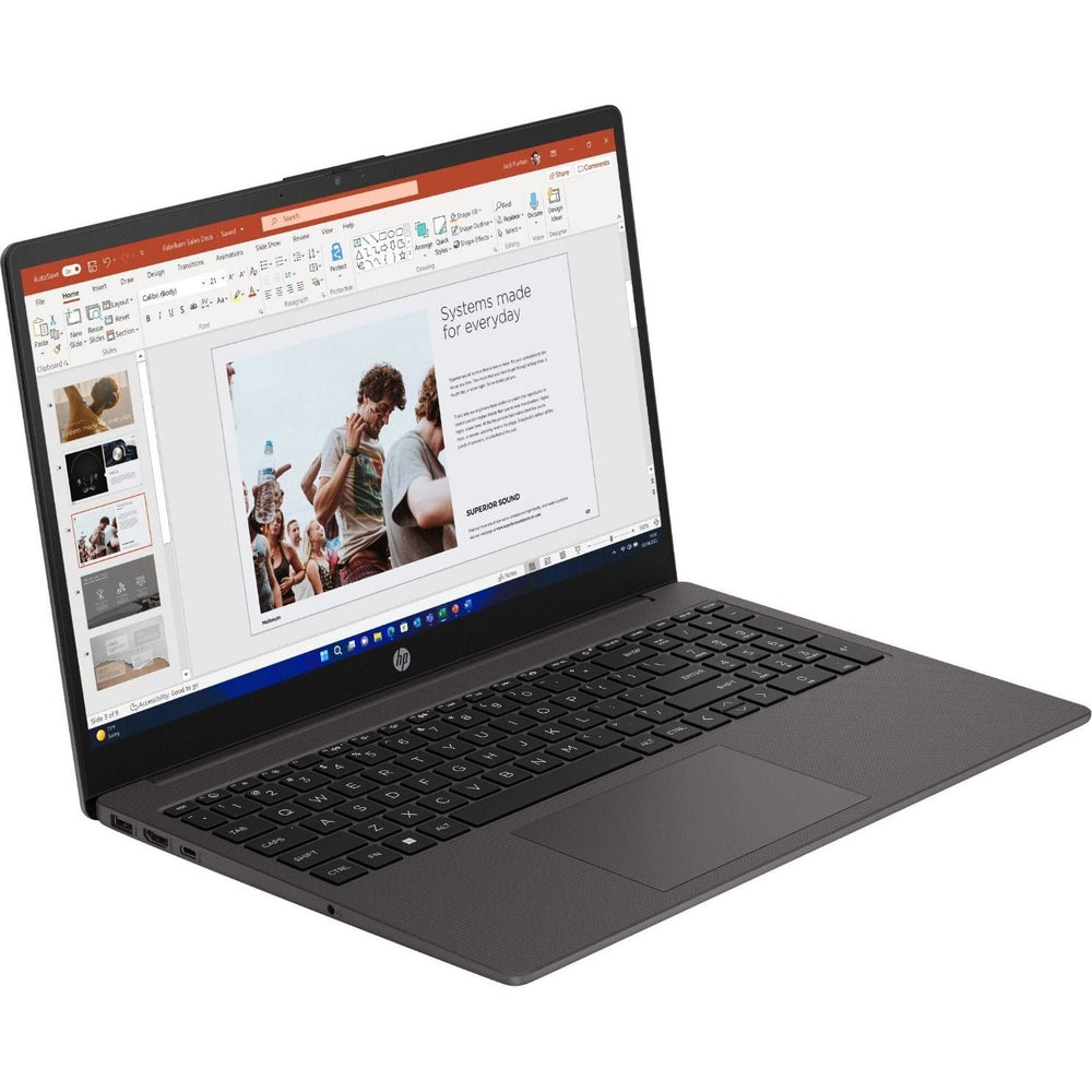HP 255 G10 AMD Ryzen 5 15.6" 8GB/256GB Laptop - Dark Ash Silber | AK9U8ATABU
