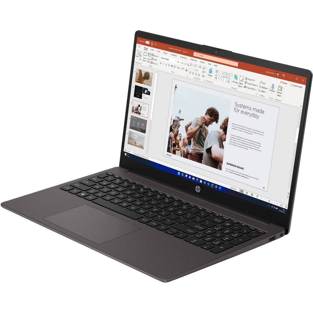 HP 255 G10 AMD Ryzen 5 15.6" 8GB/256GB Laptop - Dark Ash Silber | AK9U8ATABU