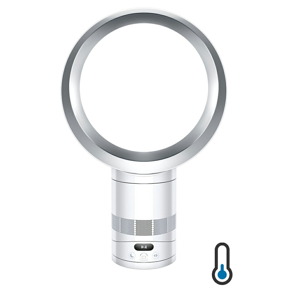 Dyson Cool CF1 Desk Bladeless Fan- White & Silver | AM12