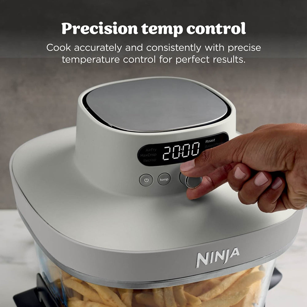 Ninja Ninja CRISPi PRO 7-in-1 XL Glass Heißluftfritteuse - Bone | AS101UKLG