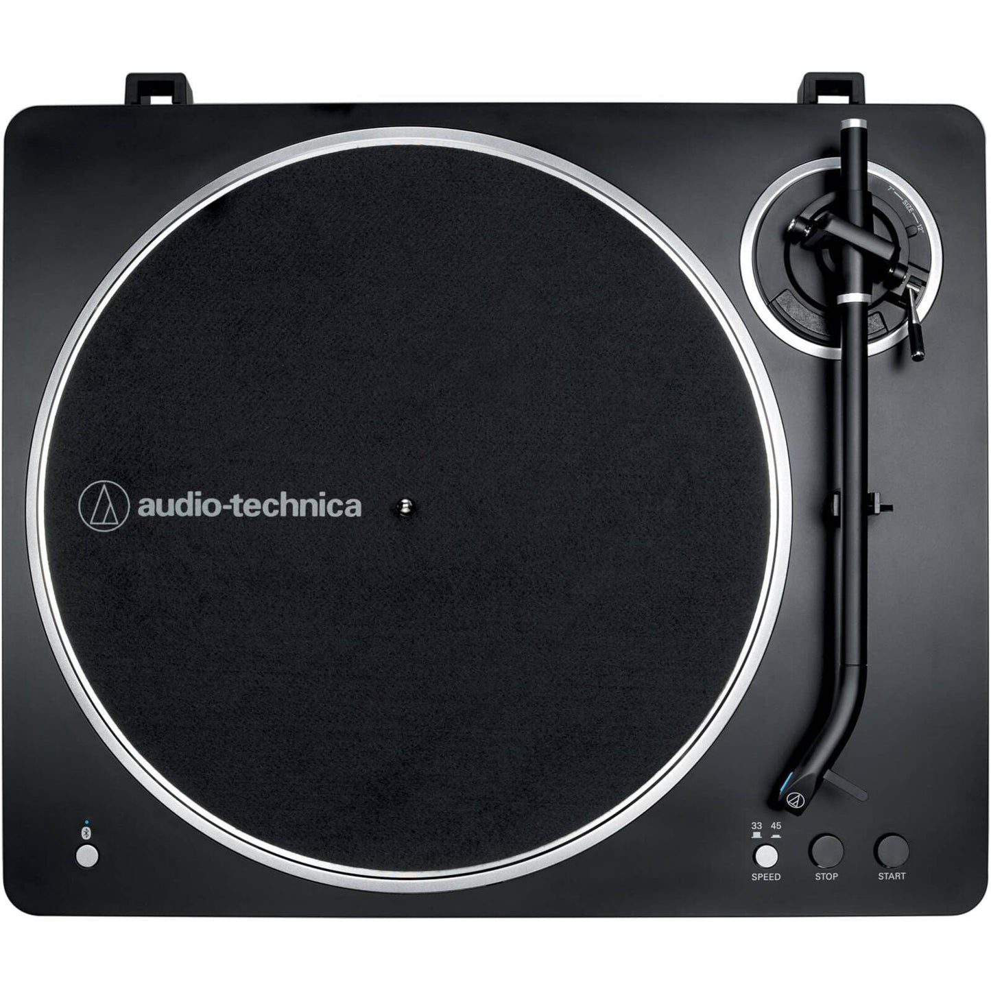 Audio Technica Fully Automatic Wireless Belt-Drive Turntable - Black & Silver | ATLP70XBTBS