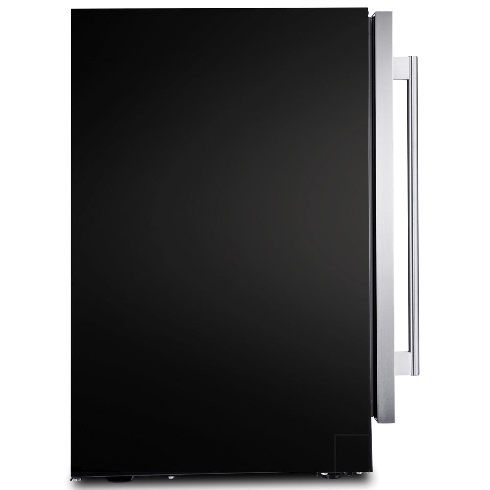 Amica Weinkühlschrank für 19 Flaschen, freistehend, Slimline – Edelstahl | AWC300SS