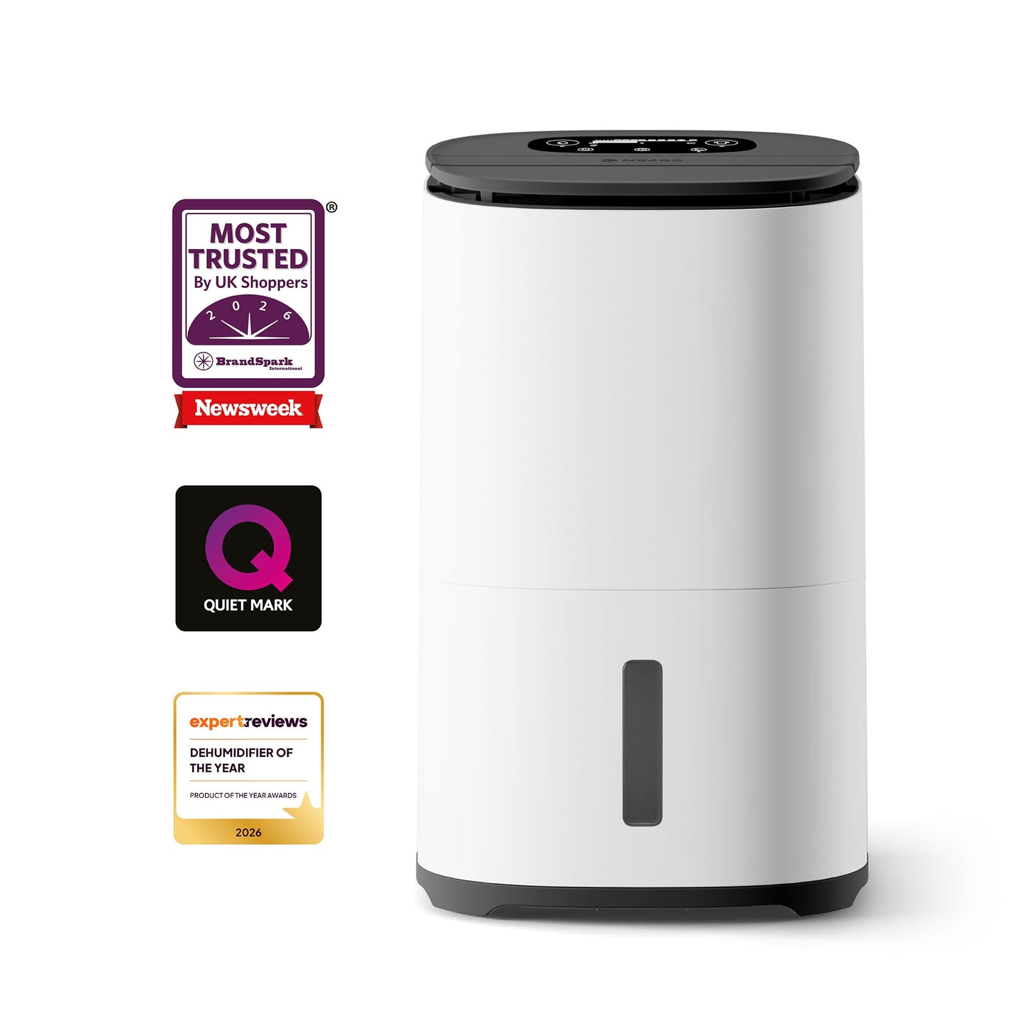 MeacoDry Arete Two 20L Dehumidifier with Air Purifier - White | 44006/ARETE2