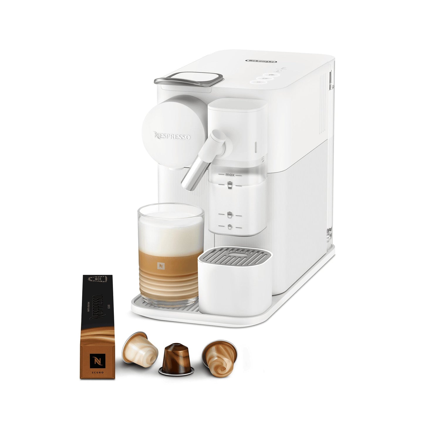 DeLonghi Lattissima One Nespresso Kaffeemaschine - Weiß | EN510.W