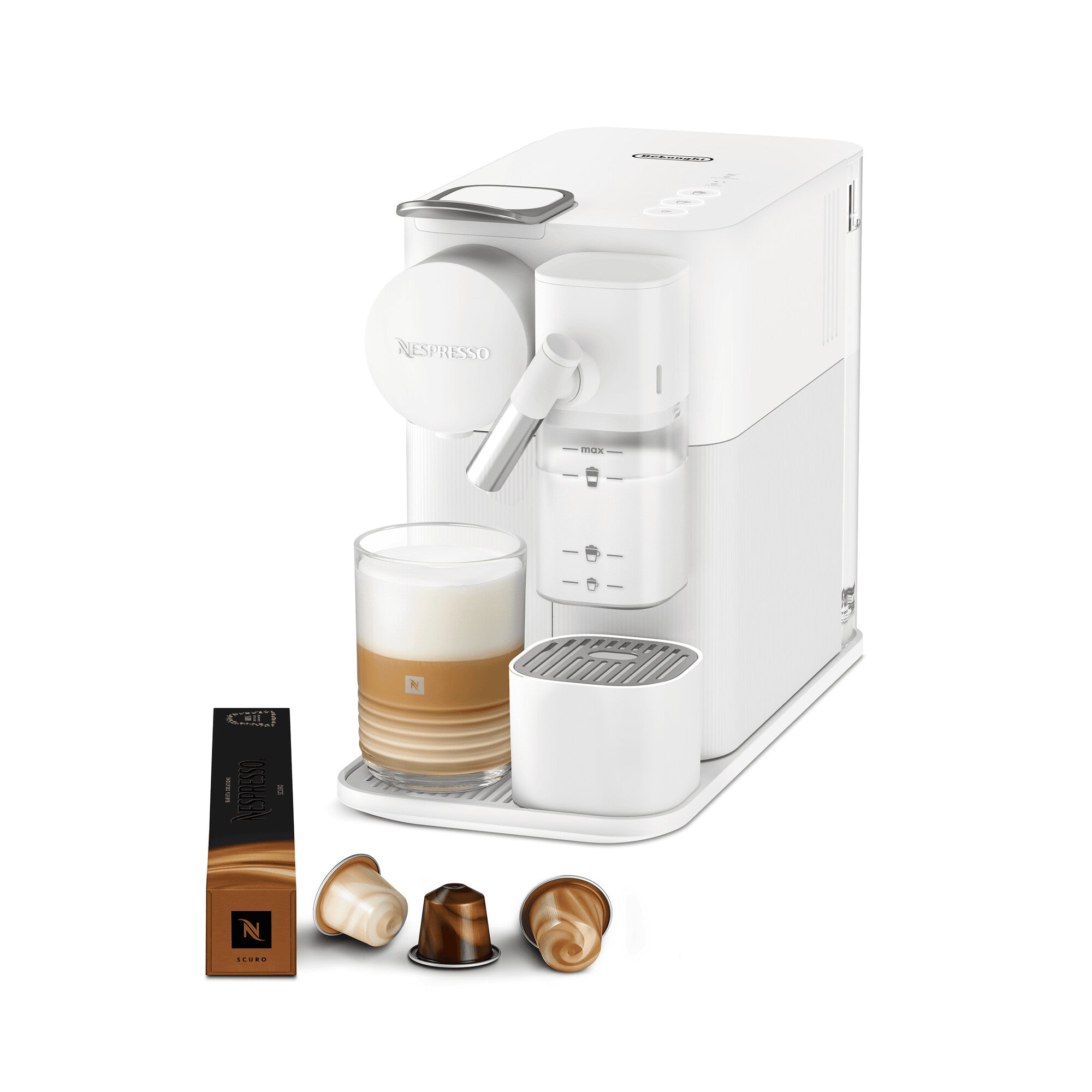DeLonghi Lattissima One Nespresso Kaffeemaschine - Weiß | EN510.W