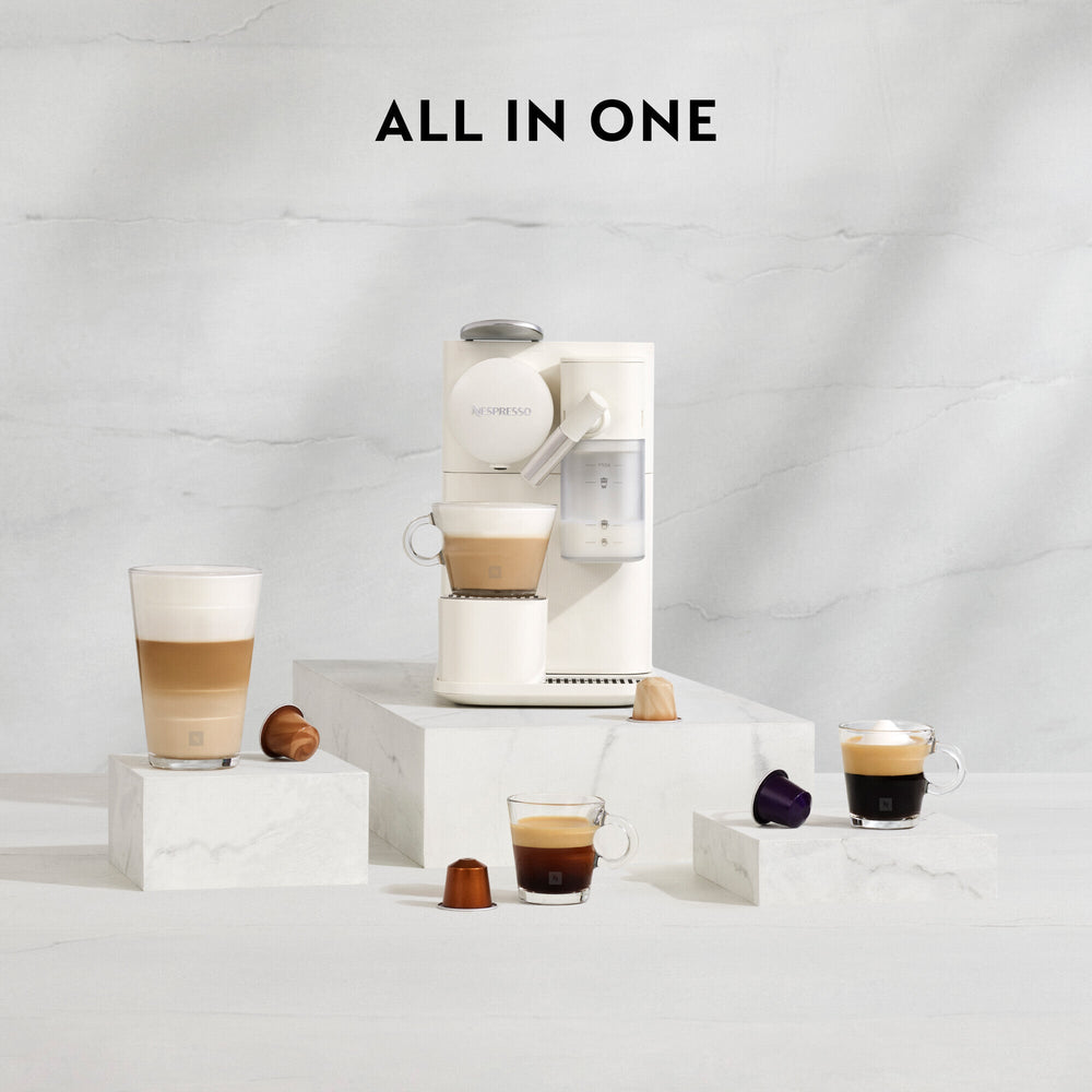 DeLonghi Lattissima One Nespresso Kaffeemaschine - Weiß | EN510.W