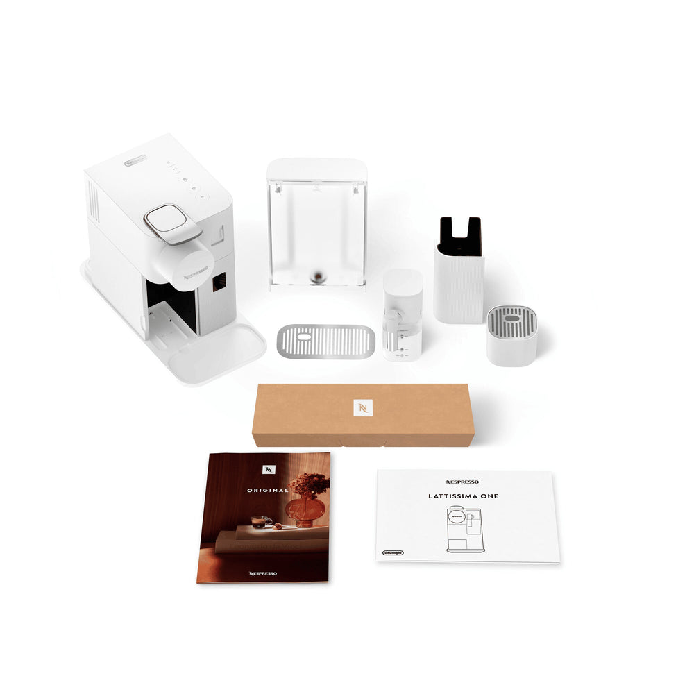 DeLonghi Lattissima One Nespresso Kaffeemaschine - Weiß | EN510.W