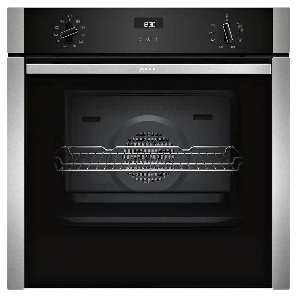 Neff N 50 Built-In Electric Single Oven - Stainless Steel | B3ACE4AN3B