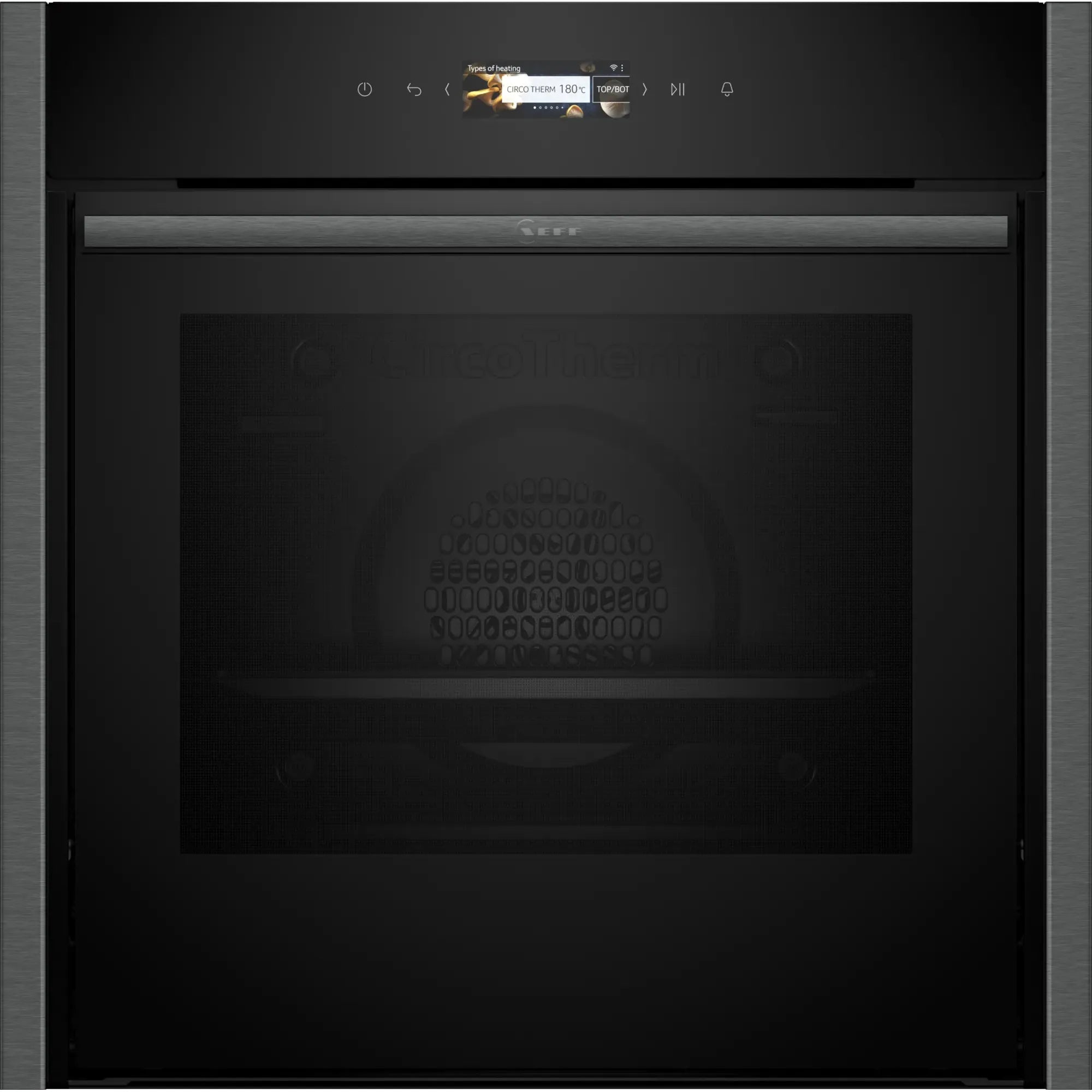 Neff N 70 71L Built-In Multifunction Electric Single Oven - Graphite Grey | B54CR71G0B